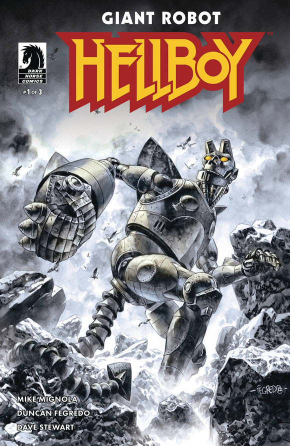 Giant Robot Hellboy #1 Cvr A Fegredo