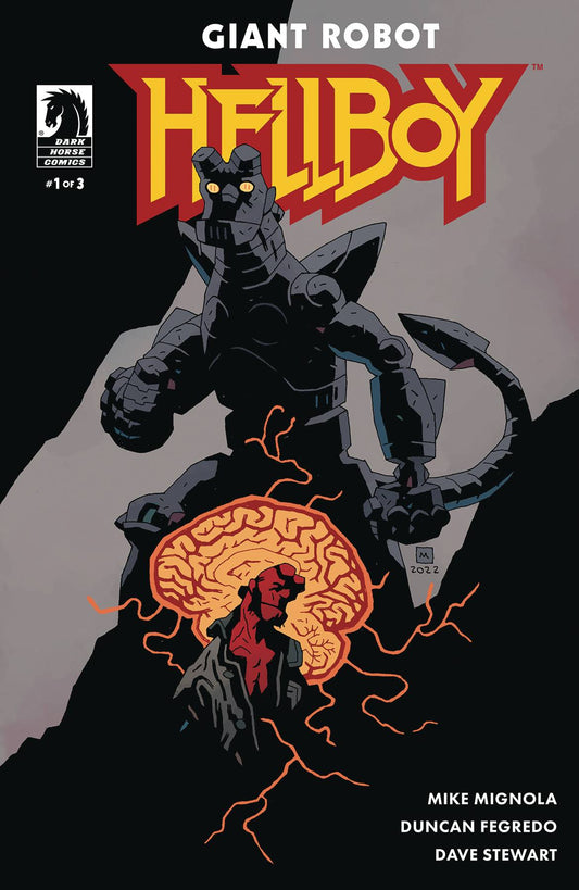 Giant Robot Hellboy #1 Cvr B Mignola