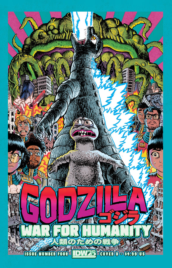 Godzilla War For Humanity #4 Cvr B Smith