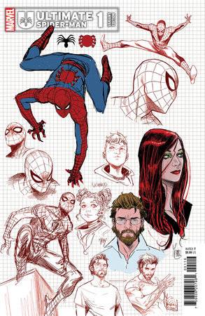 Ultimate Spider-Man #1 10 Copy Incv Tbd Artist Design Var