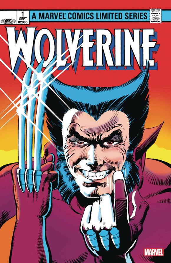 Wolverine By Claremont Miller #1 Facsimile Edition New