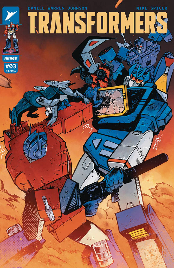Transformers #3 Cvr A Johnson & Spicer