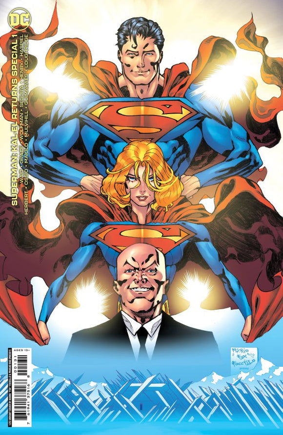 Superman Kal-El Returns Special #1 One Shot Cvr C Inc 1:25 Mario Fox Foccillo Card Stock Var Dark Crisis