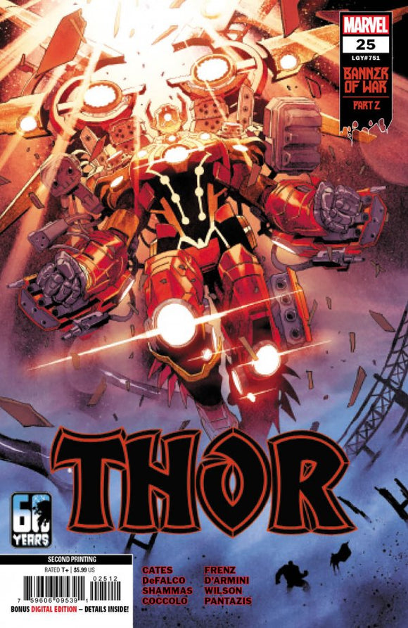 Thor #25 2Nd Ptg Coccolo Var
