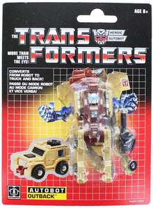 Transformers G1 Reissue Outback