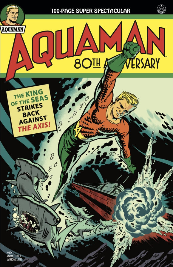 Aquaman 80Th Anniversary 100-Page Super Spectacular #1 Cvr B 1940