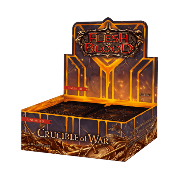 FLESH AND BLOOD: CRUCIBLE OF WAR UNLIMITED BOOSTER BOX