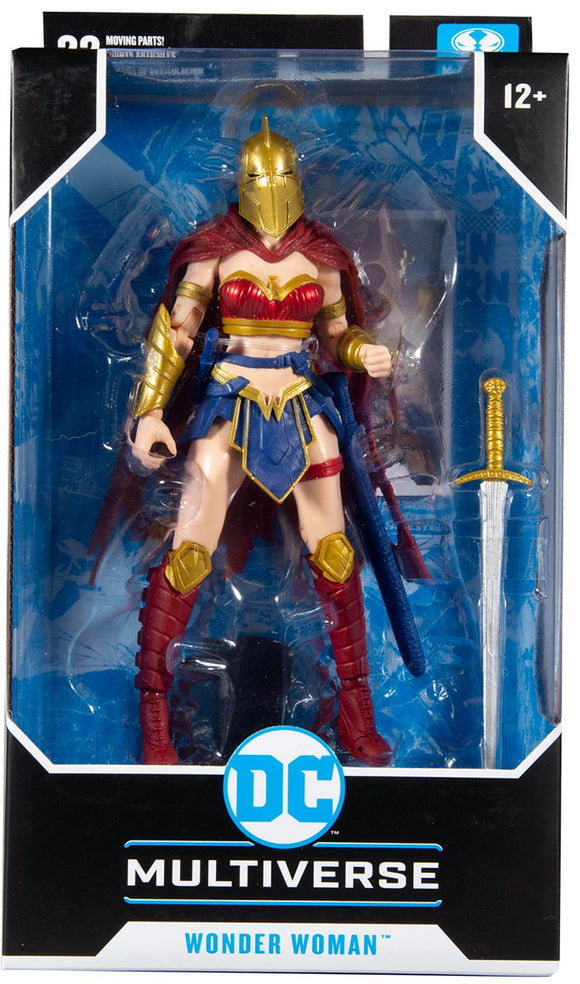 DC McFarlane Wonder Woman With Helmet Of Fate 7In Scale