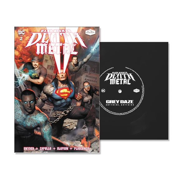 Dark Nights Death Metal #2 Soundtrack Spec Ed Grey Daz