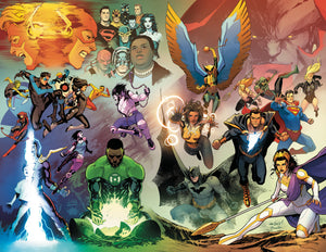 Justice League #59 Cvr B David Marquez Wraparound Var