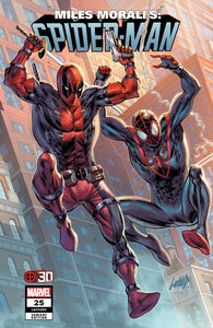 Miles Morales Spider-Man #25 Liefeld Deadpool 30Th Var