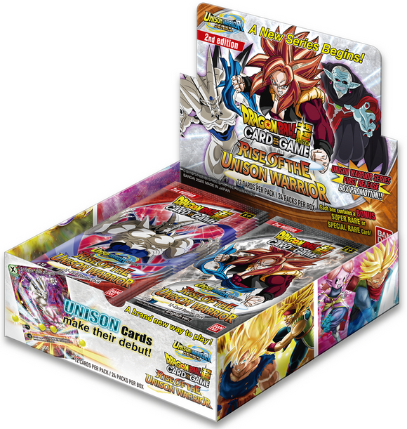 DRAGON BALL SUPER: RISE OF THE UNISON WARRIOR 2ND EDITION BOOSTER BOX